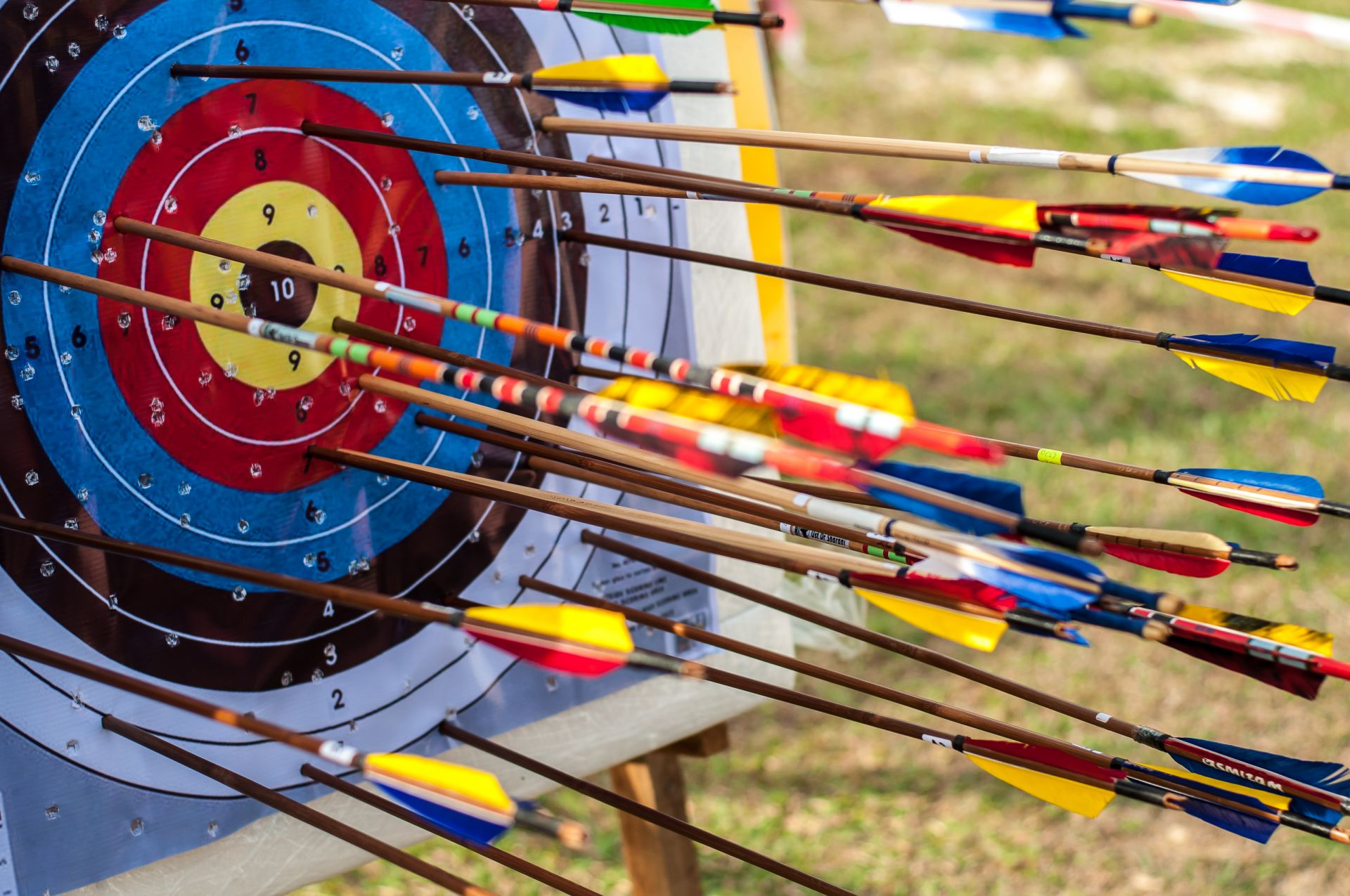 Super Crowded Archery Target