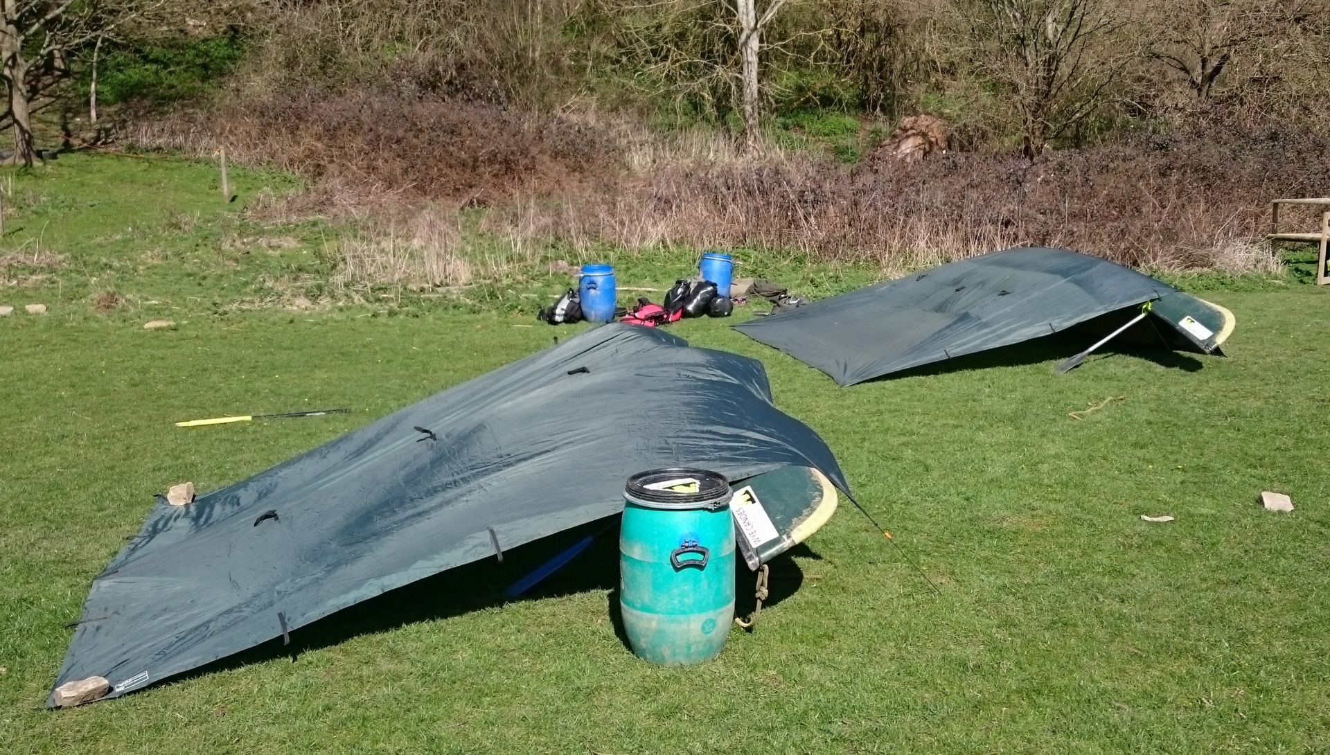 Traditional Canoe Bivvy