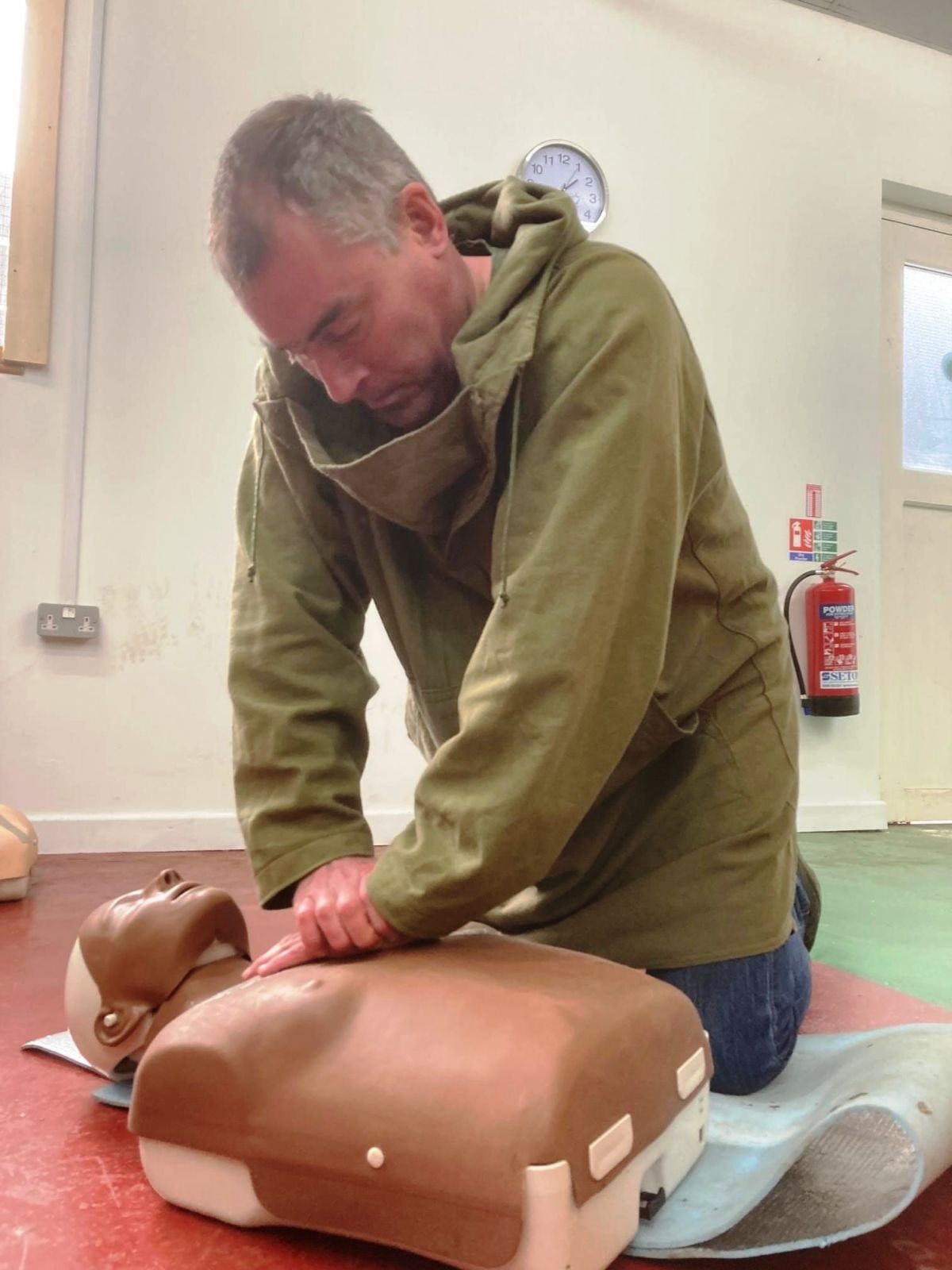 Giving CPR