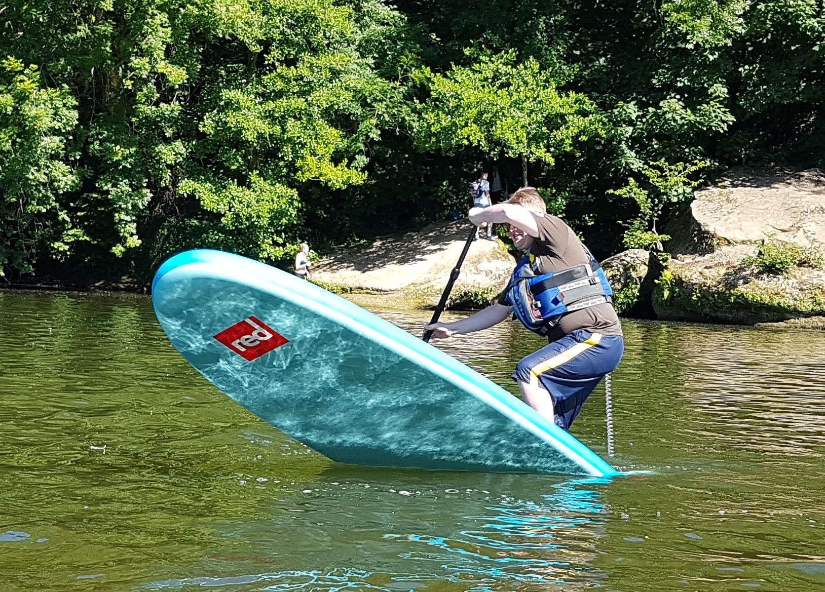 One of our SUP instructors Deano