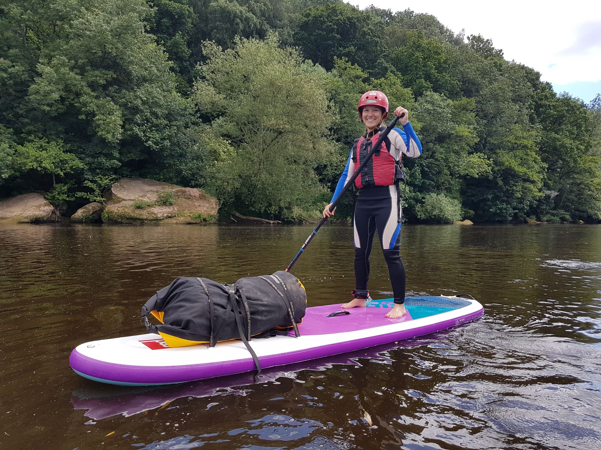 Georgie Paddleboarding