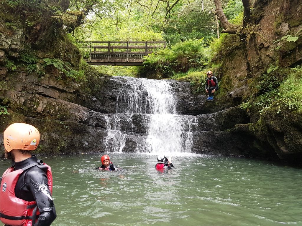 Gorging group in the Sychryd