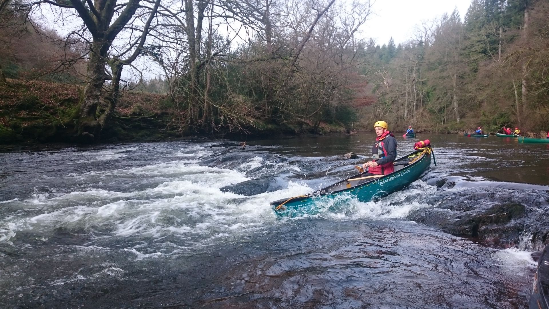 Intro to WW canoe rapid