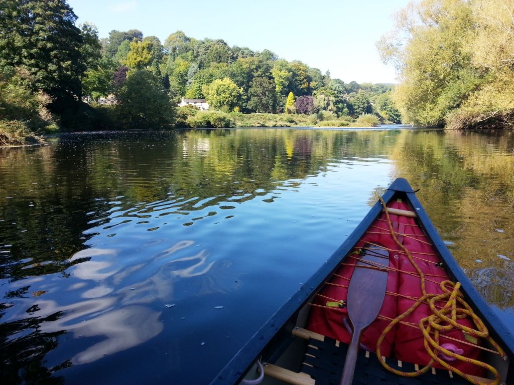 Lower Lydbrook from the river