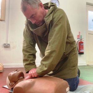 Giving CPR