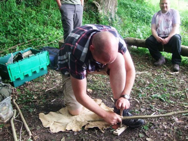Bushcraft bow drill2