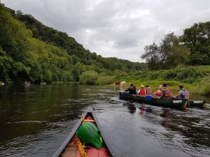 Rounding the bend at Yat Rock