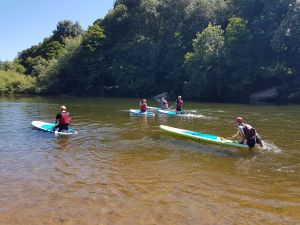 One of our SUP sessions