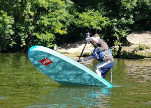 One of our SUP instructors Deano