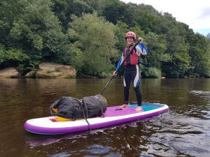 Georgie Paddleboarding