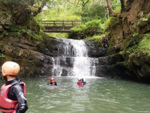 Gorging group in the Sychryd