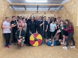 Indoor Axe Throwing Group