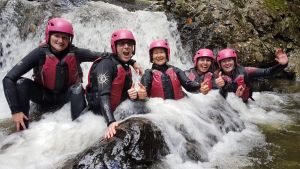 Ladies Gorge Scrambling Group2