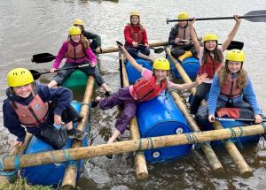 Youth Group Raft Challenge