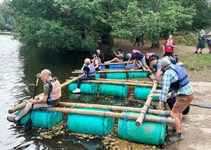 Rafting 60th Birthday Challenge on Mallards Pike