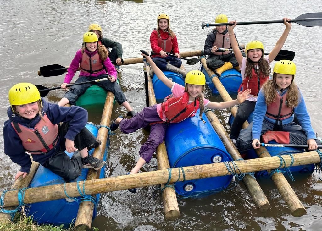 Youth Group Raft Challenge