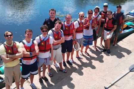 Group at Hereford Rowing Club