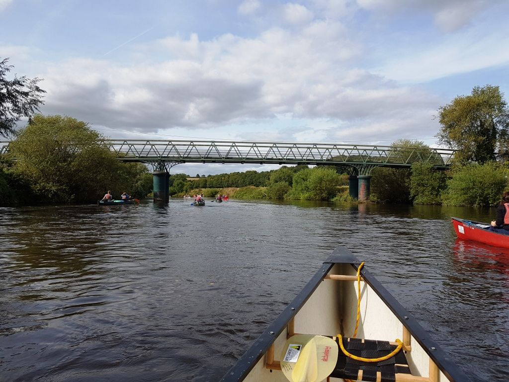 Approaching Huntsham bridge before Symonds Yat