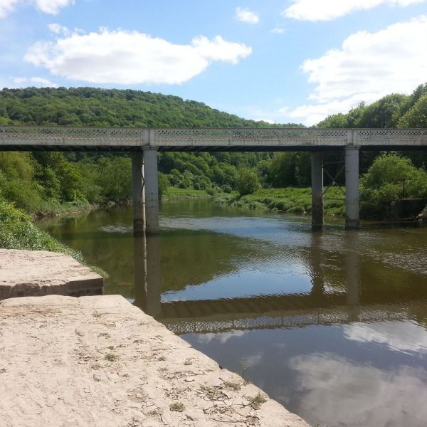 Brockweir quay and bridge