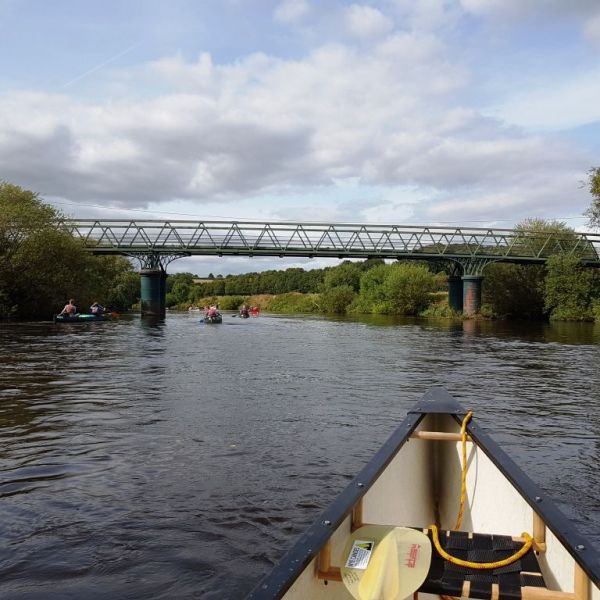 Approaching Huntsham bridge before Symonds Yat