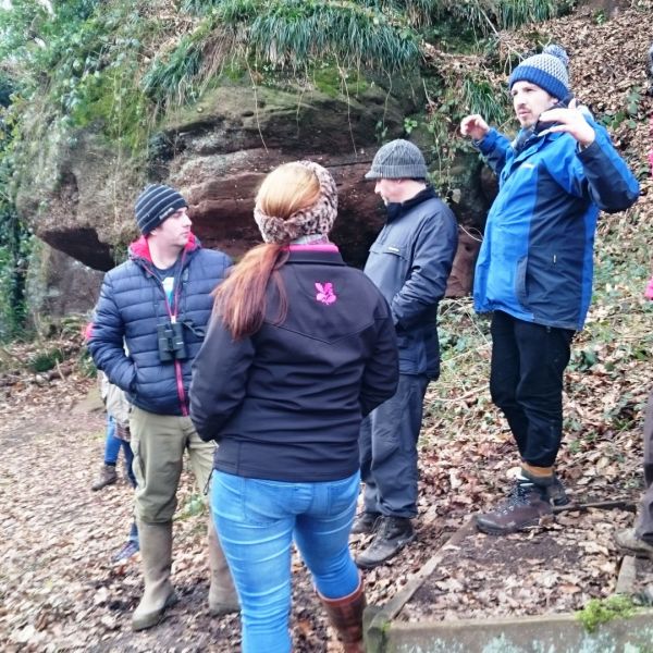 Taking in the scenery on a Guided walk