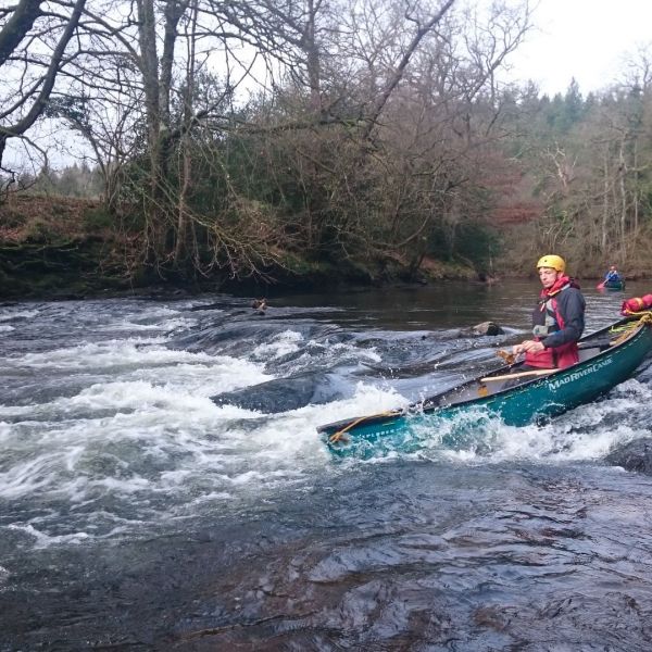 Intro to WW canoe rapid
