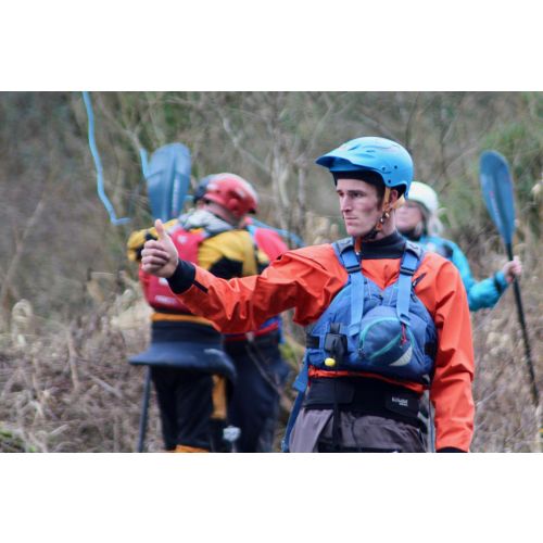 Kayak Instructor communicating